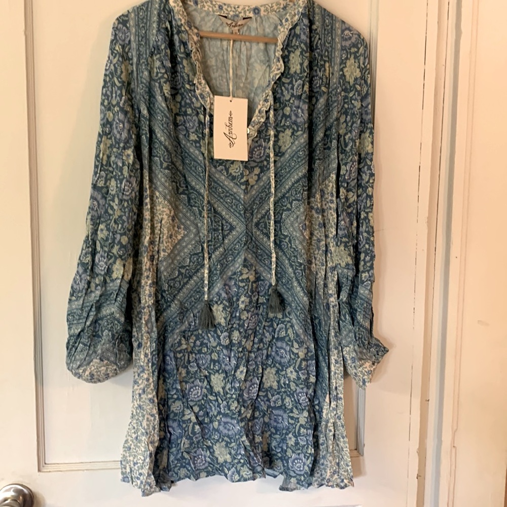 NWT Arnhem liberty tunic dress in Indigo
